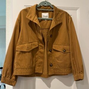 Madewell Bayview Ballon-Sleeve Jacket